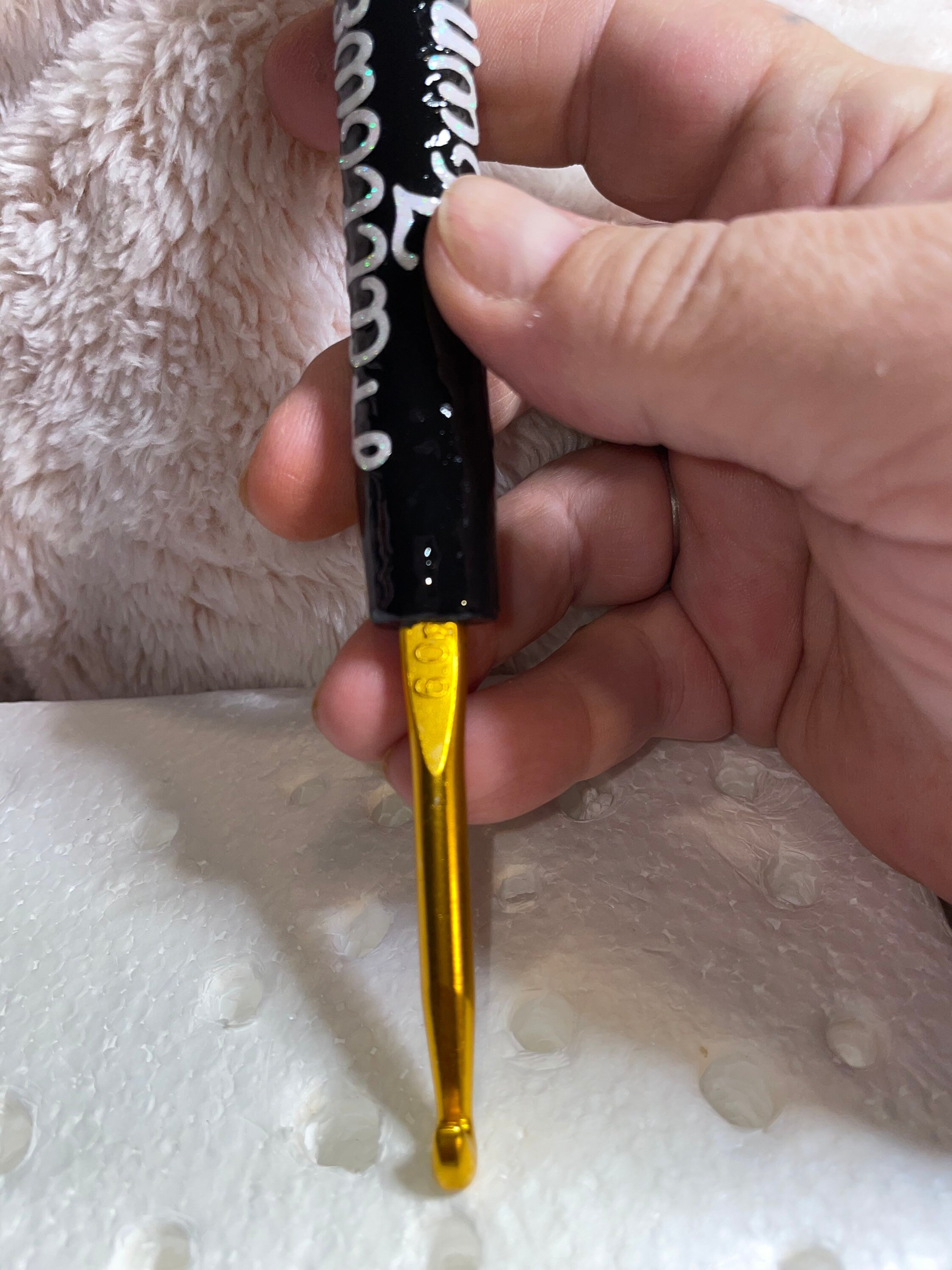 Ergonomic Clay Crochet Hook Jack Skellington Halloween Town Etsy