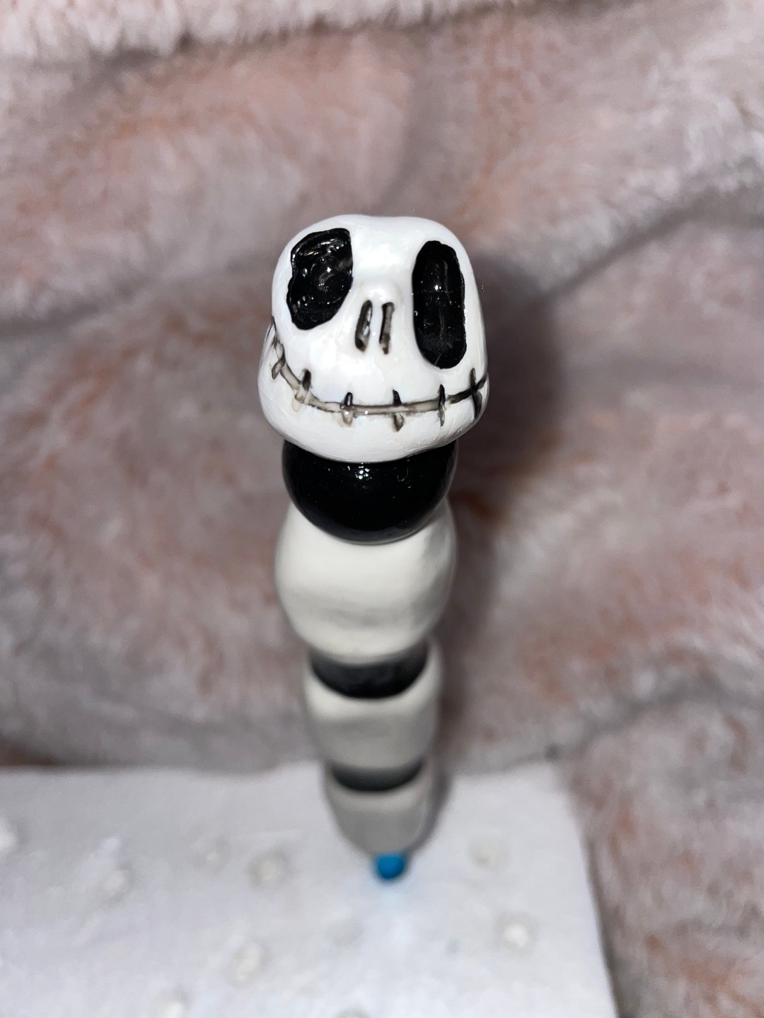 Ergonomic Clay Crochet Hook Jack Skellington Bone Finger Etsy
