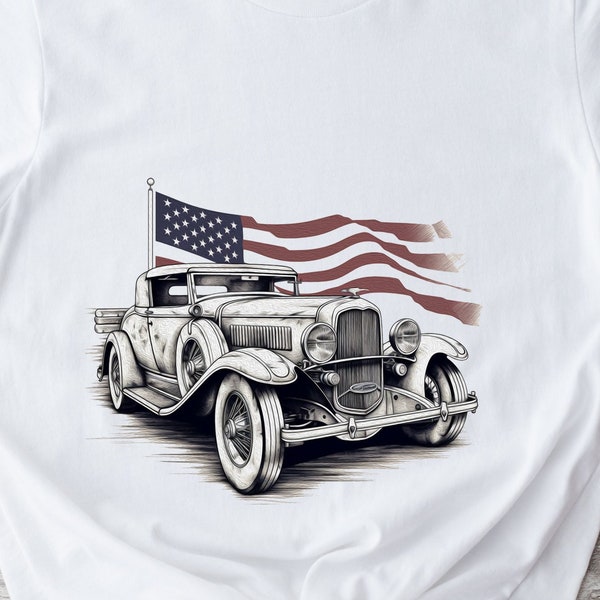 Oldies classic car png vintage car sublimation png dadddy shirt logo