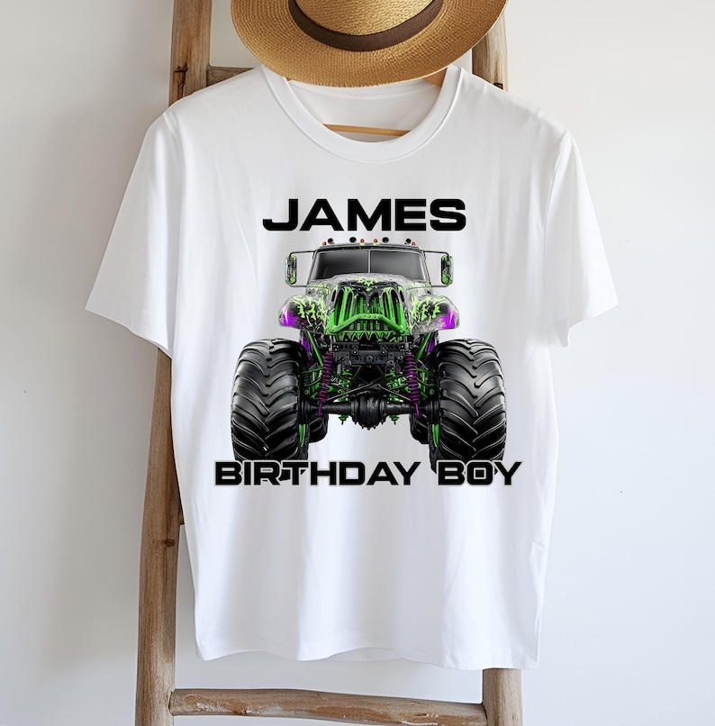 Monstertruck High Definition PNG | Grave Digger Monstertruck png | Grave Digger PNG | Monstertruck-födelsedagspojke PNG för sublimering bild 3
