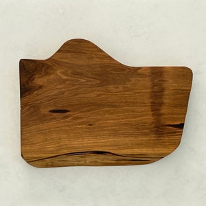 Walnut wooden cutting and serving board