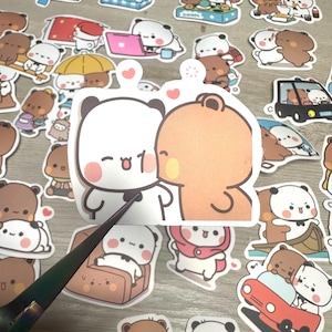 Bubu and Dudu Sticker Decals - 60 pc Assorted Pack