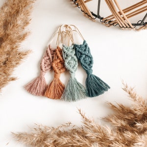 Marque-pages en macramé | Bohème | Signets | Cadeau de Saint-Valentin | cadeau de fête des mères