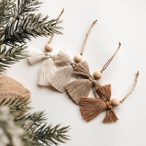 Macrame angel | Guardian angel | Christmas tree decoration | Christmas tree decoration | Christmas pendant | Christmas decoration | Boho | Christmas gift