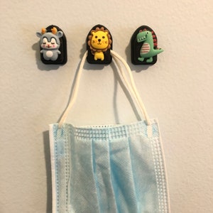 A Mask Hanger/Holder For office room or Car| Perfect item to keep masks organized.