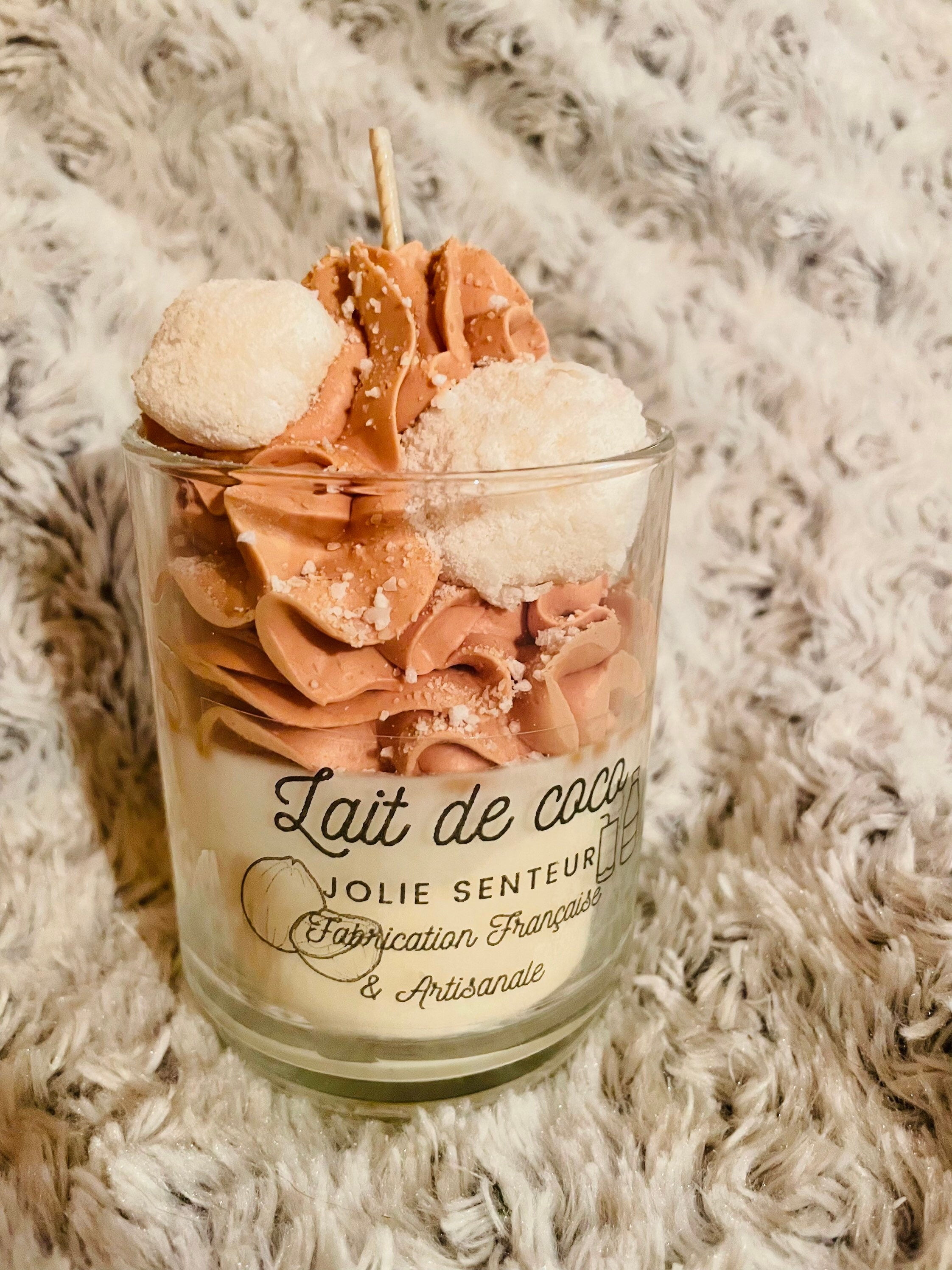 Bougie Chantilly Lait de Coco