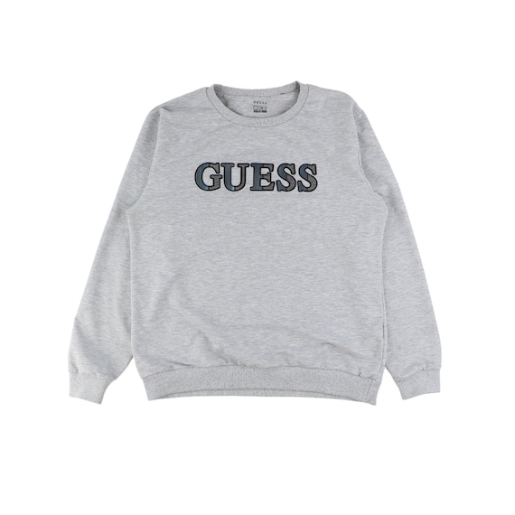 Guess sweater hotsell grey