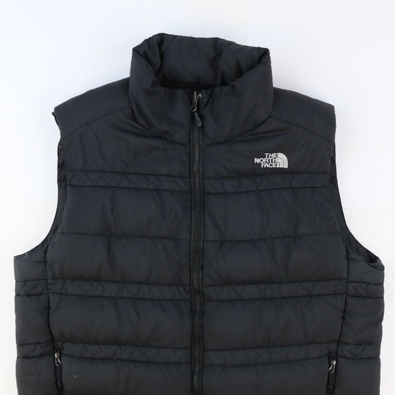 The North Face Gilet 90s Body Warmer 550 Puffer Vintage Black Size Large