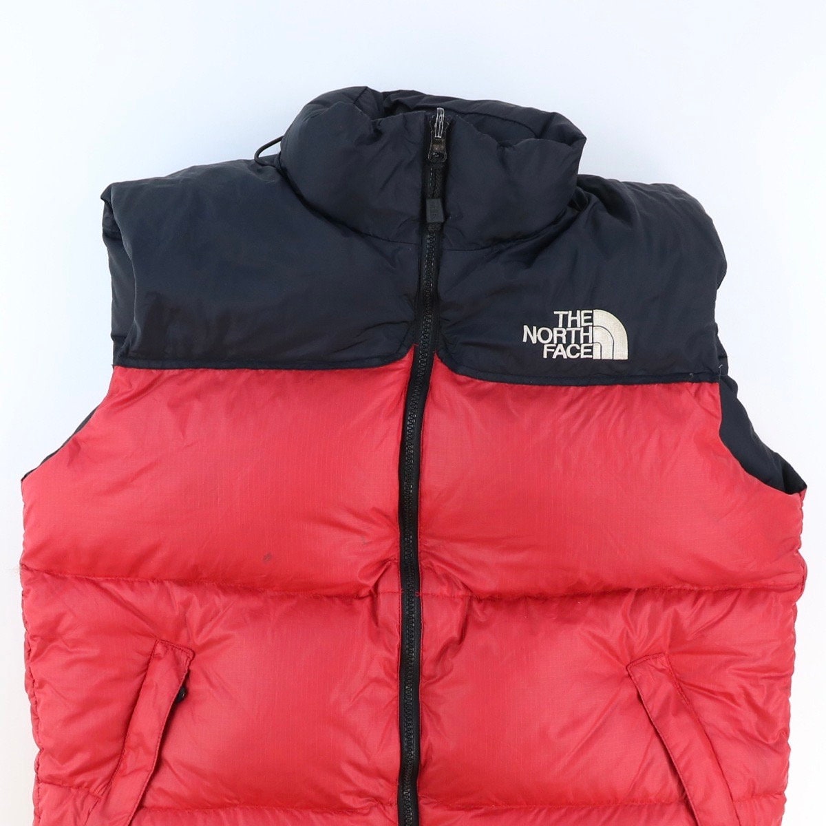 The North Face Puffer Vest Warm 700 Black Size - Etsy