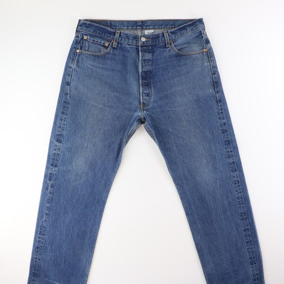 Levis 501 XX Jeans 90s XX Levi mid wash blue Denim Je… - Gem