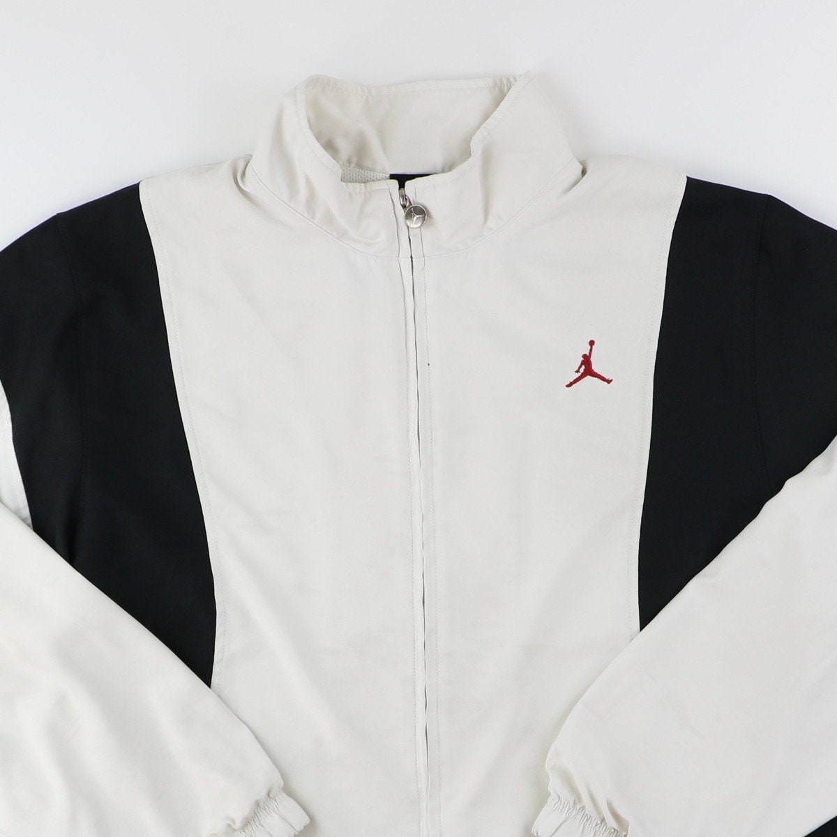 air jordan black and white jacket