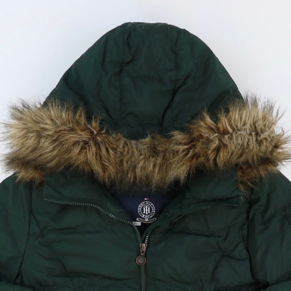 Ampere tilgive areal Tommy Hilfiger Jacket Detachable Hood Feather Waterproof Green - Etsy