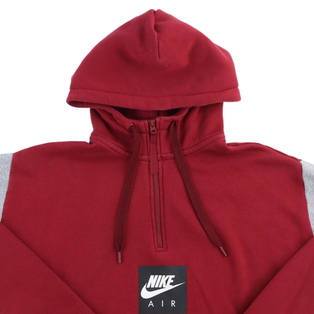 Red nike pullover windbreaker discount