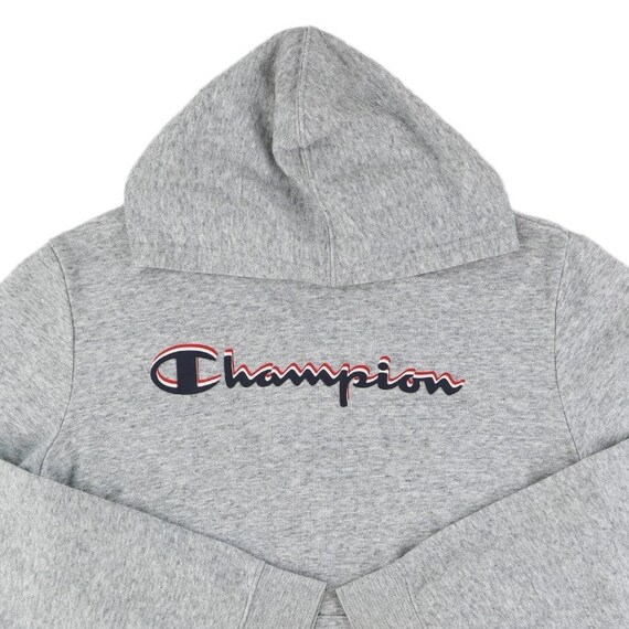 Champion sweater kids grey hot sale