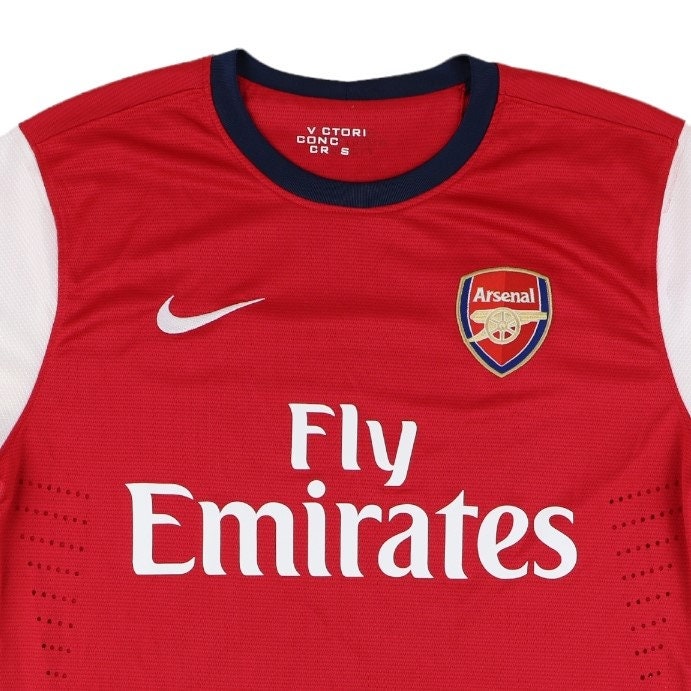 Verstenen verdamping functie Nike Arsenal F.C. Shirt Short Sleeve Jersey Tee Shirt Red Size - Etsy