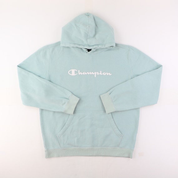 Champion sweater teal online top