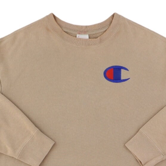 Champion Sweatshirt Beige - Etsy UK