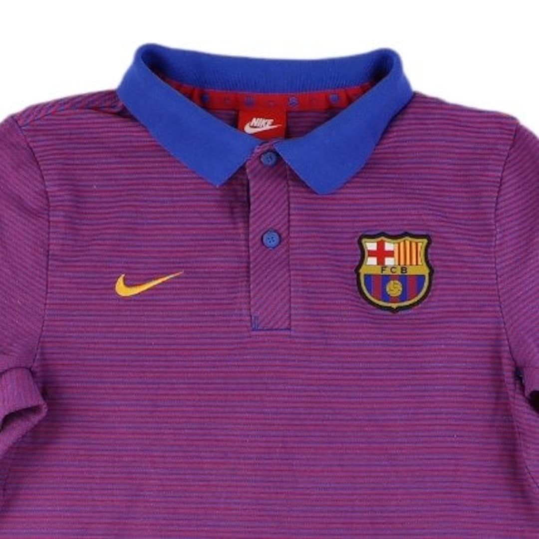 insuficiente Haz un esfuerzo Misterio Nike F.C Barcelona Polo Shirt 90s vintage camiseta retro abajo - Etsy España
