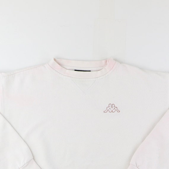 White kappa jumper clearance