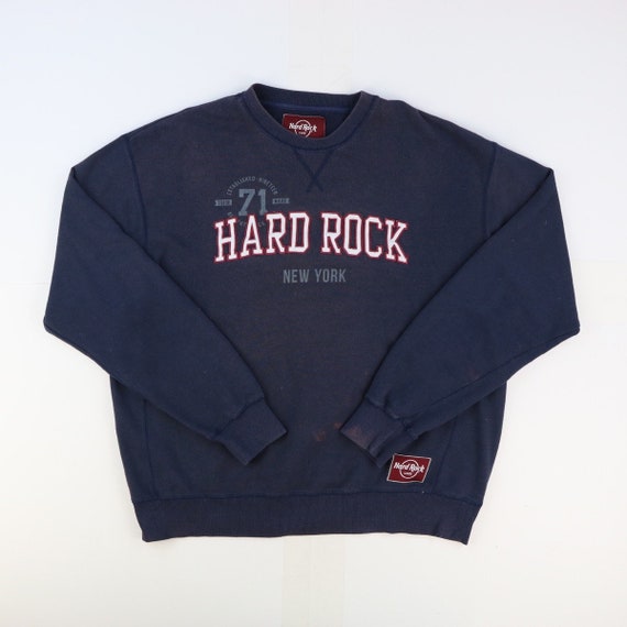 Hard Rock Sweatshirt 90s Jumper Hard Rock Cafe New York - Etsy