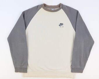 cream nike pullover