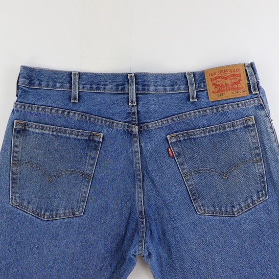 Levis Jeans 517 90s Levi Midwash blue Denim Vintage P… - Gem