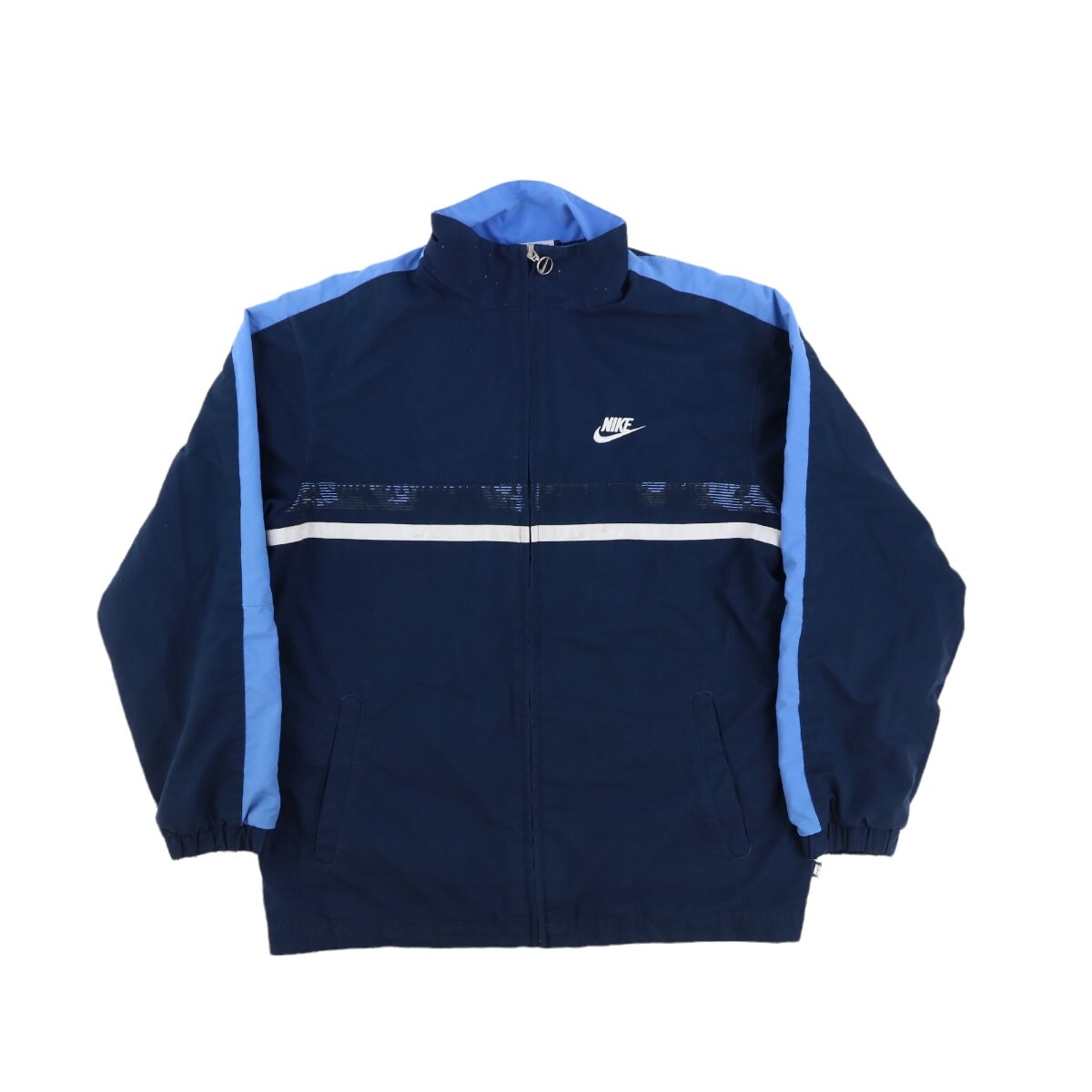 Nike Jacket 90s Track Jacket 90s Windbreaker Vintage Blue Size - Etsy