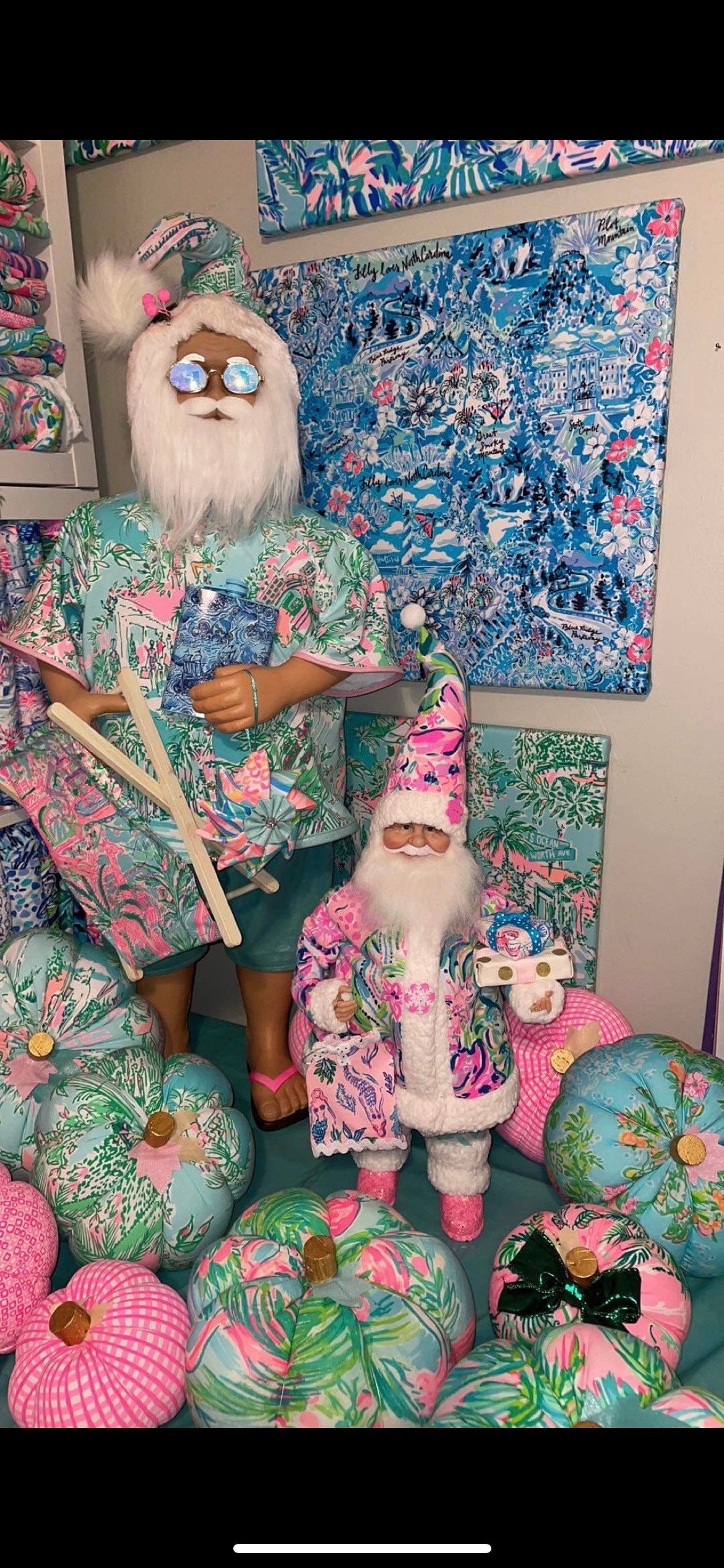 Palm Beach / Preppy Style Home Decor Bunnies- Christmas / Easter ...