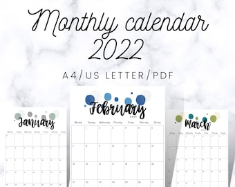 Printable Calendar 2022/monthly Calendar 2022/january Tu December