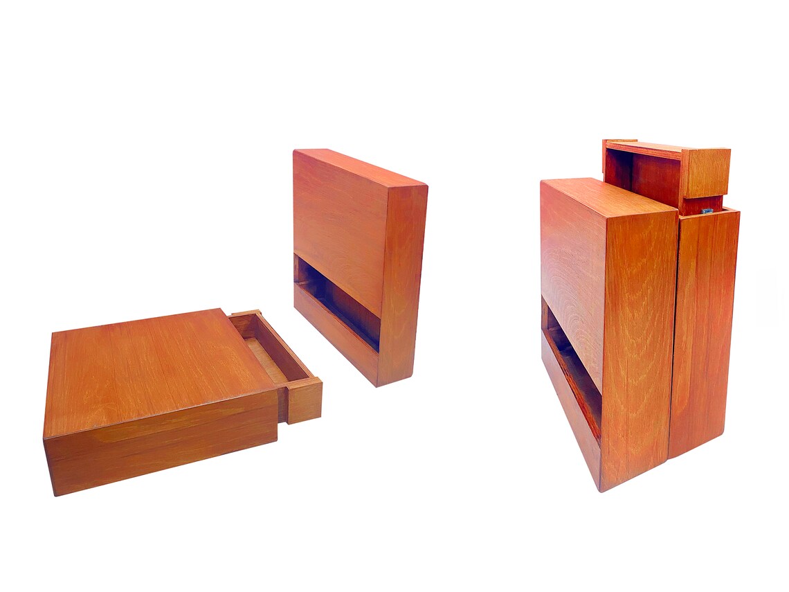 Floating Bedside Table Wall Mounted Nightstand Bedside Table Etsy