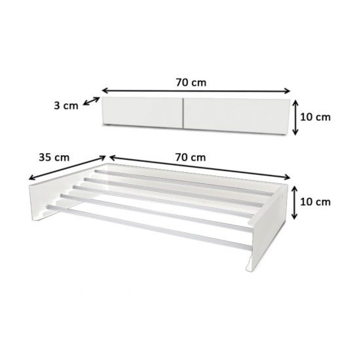 Wall Mounted Laundry Drying Rack Clothes Drying Rack Etsy Canada