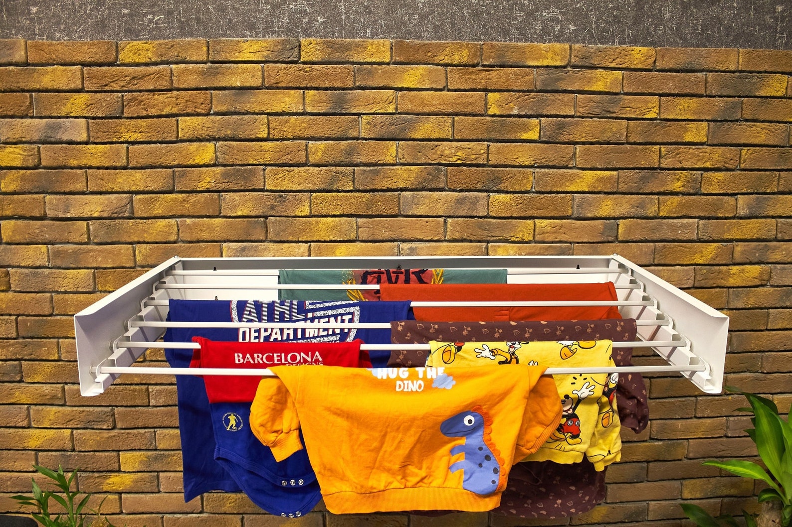 Wall Mounted Laundry Drying Rack Clothes Drying Rack Etsy Canada