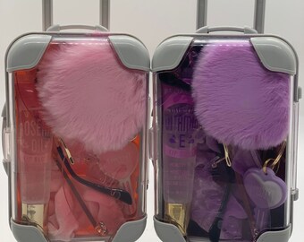 Mini Suitcase Lip Gloss and Sunglass 