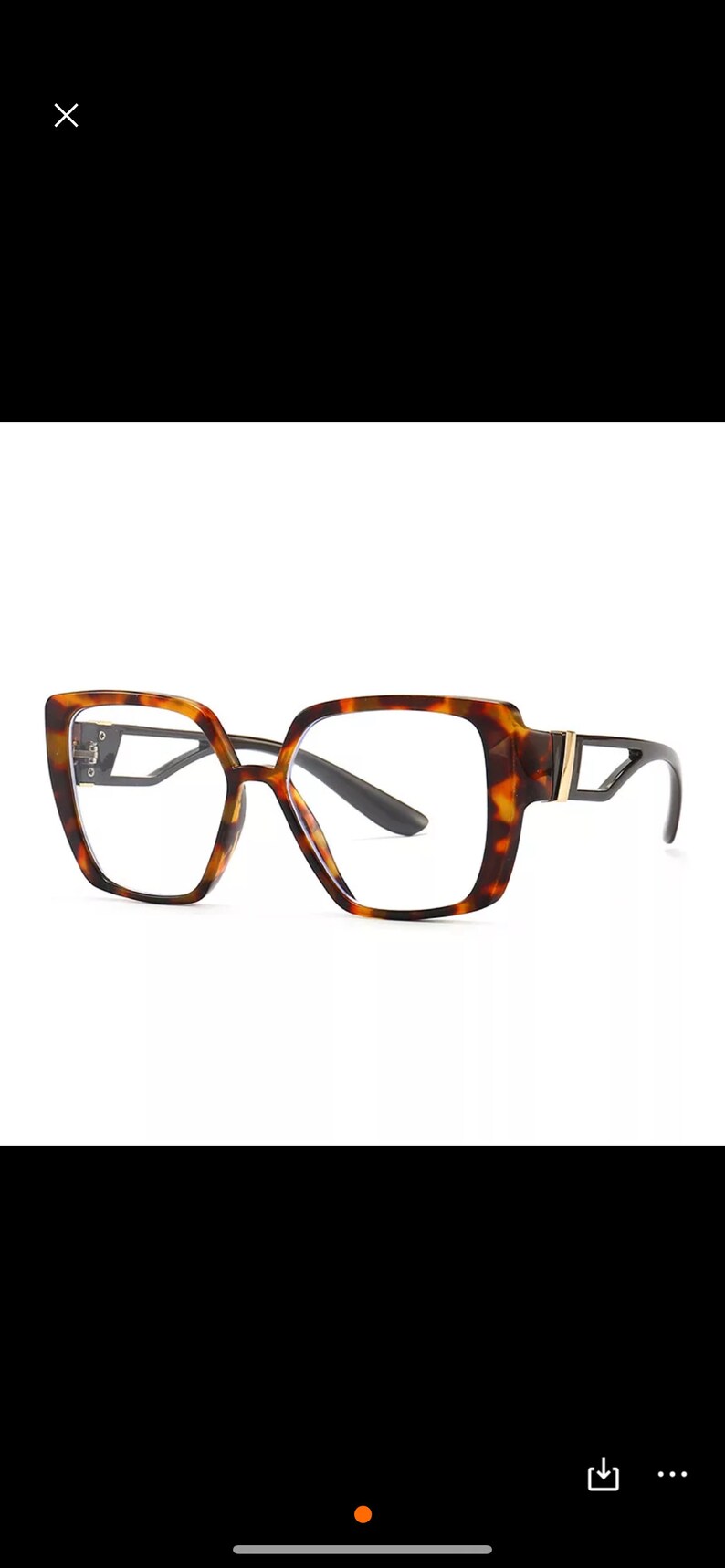 Blue Light Fashion Frames Etsy