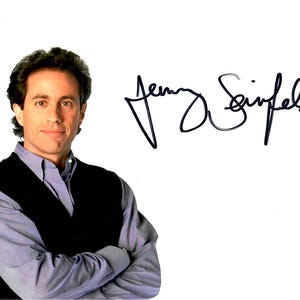 ジェリー・スタインフェルド直筆サイン + COA