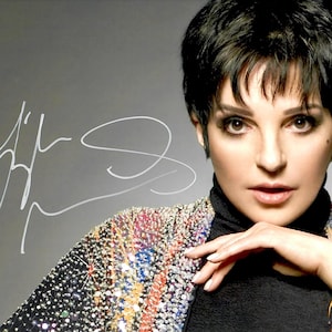 Liza Minnelli Autograph - Etsy