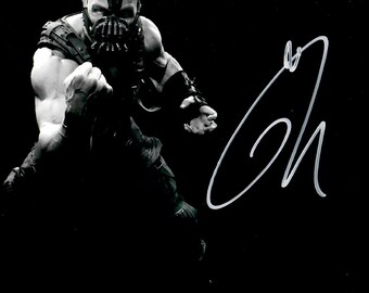 トム・ハーディ直筆サイン入り11x14写真 ベイン ダークナイト