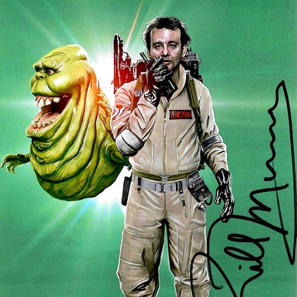 Bill Murray Autograph + COA (Ghostbusters/Peter Venkman)