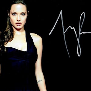 Angelina Jolie Autograph + COA