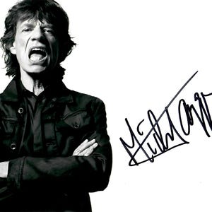 Mick Jagger Autograph + COA