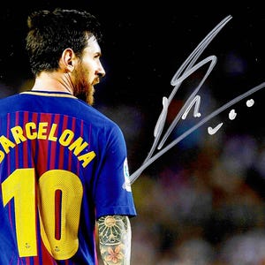 Lionel Messi Autograph + COA