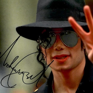 Michael jackson autograph - Etsy 日本