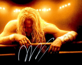 Mickey Rourke Autograph + COA (The Wrestler)