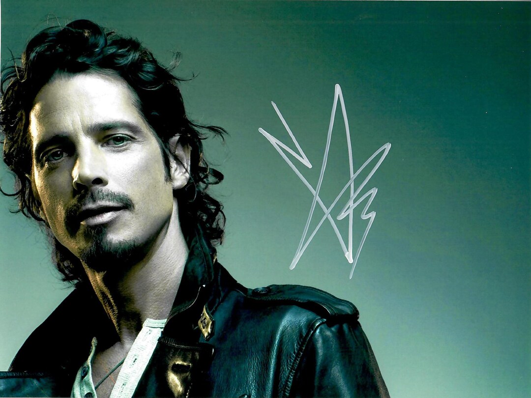 CHRIS CORNELL signed autographed photo COA Hologram main image 1