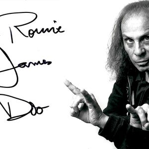 Ronnie James Dio Signed - Etsy