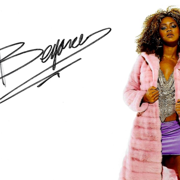 Beyoncé Autograph (Autograph) + COA