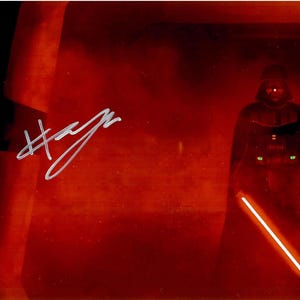 Hayden Christensen Autograph + COA (Darth Vader)