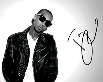 Tyga Autograph Hand Signed Autograph + COA