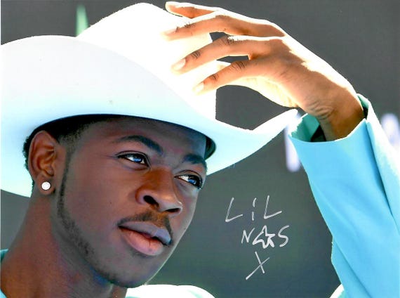 リル・ナズ・X直筆サイン入り写真…Lil Nas X… リル・ナズ・X直筆サイン入り写真…Lil Nas X…