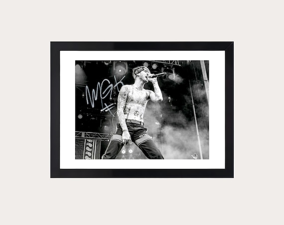 Machine Gun Kelly Autograph + COA (MGK) - Etsy